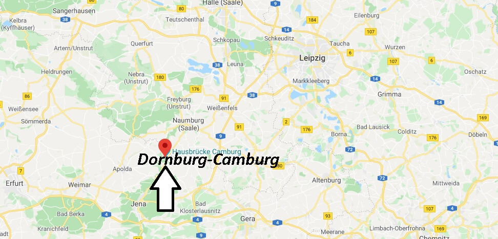 Wo liegt Dornburg-Camburg (07774)? Wo ist Dornburg-Camburg