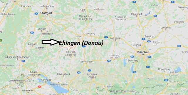 Wo liegt Ehingen (Donau) (89584)? Wo ist Ehingen (Donau)