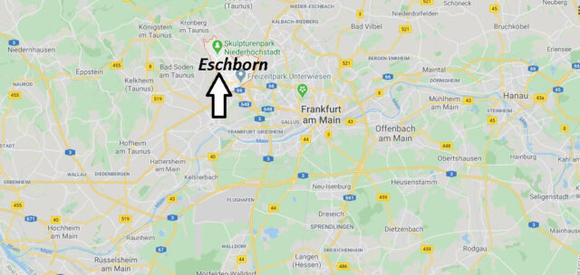 Wo liegt Eschborn (65760)? Wo ist Eschborn