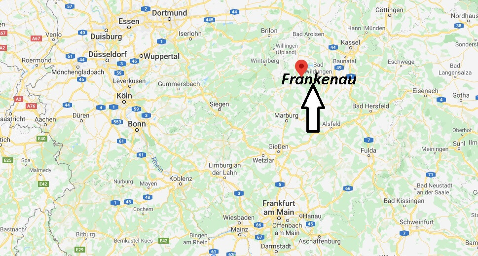 Wo liegt Frankenau (35110)? Wo ist Frankenau