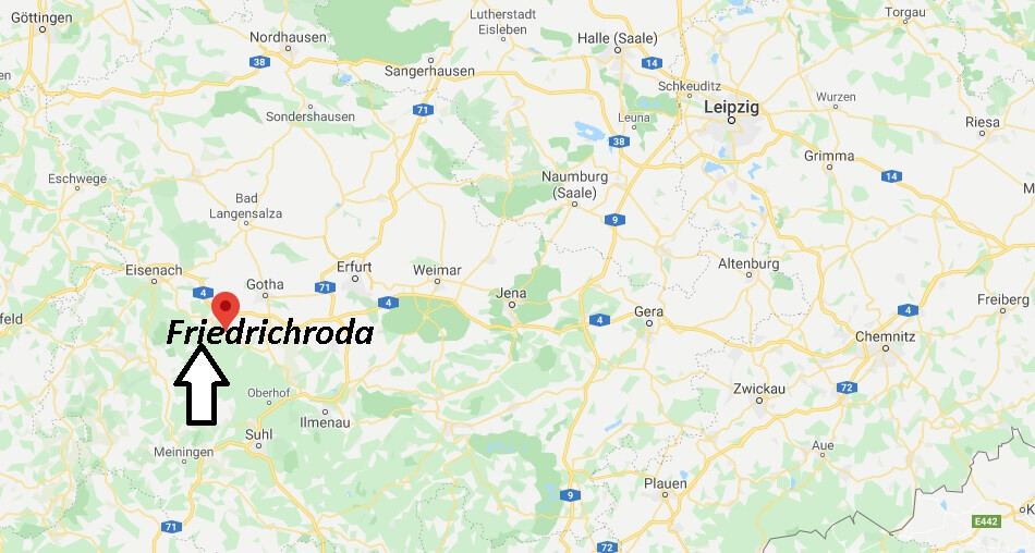 Wo liegt Friedrichroda (99894)? Wo ist Friedrichroda
