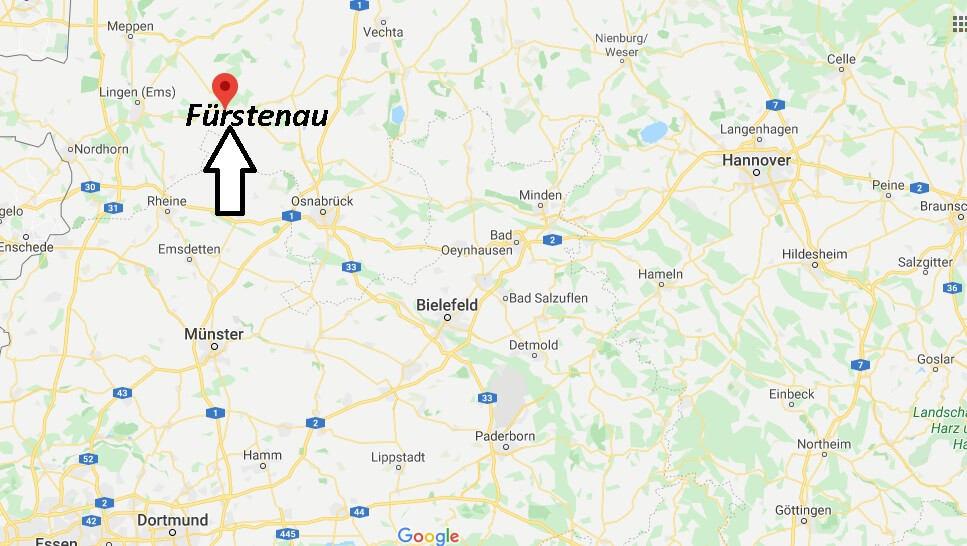 Wo liegt Fürstenau (49584)? Wo ist Fürstenau
