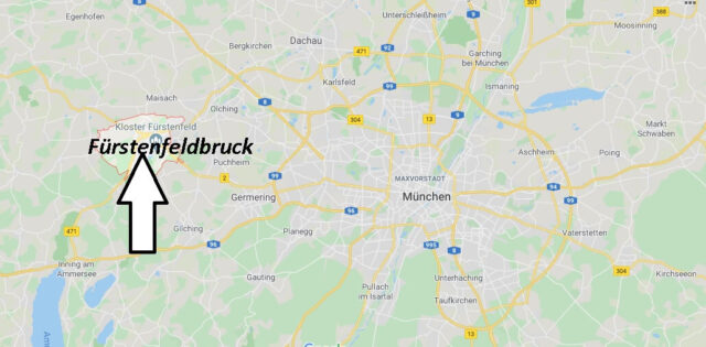 Wo liegt Fürstenfeldbruck (82256)? Wo ist Fürstenfeldbruck
