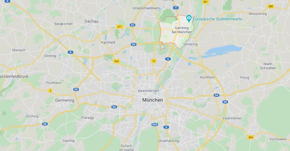 Wo liegt Garching bei München (85748)? Wo ist Garching bei München