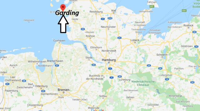 Wo liegt Garding (25836)? Wo ist Garding