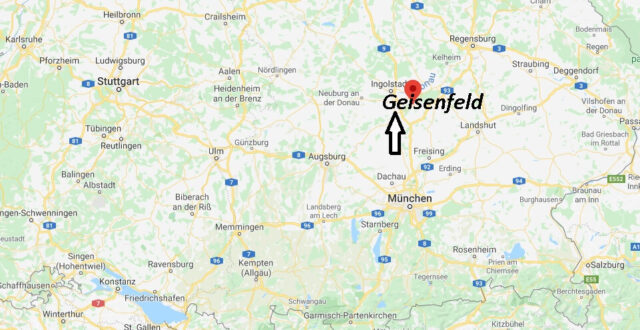 Wo liegt Geisenfeld (85290)? Wo ist Geisenfeld