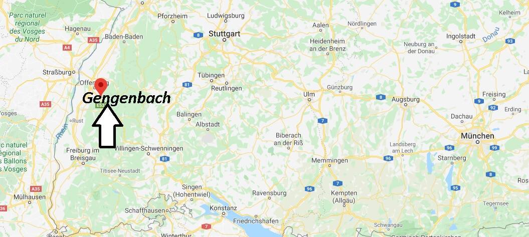 Wo liegt Gengenbach (77723)? Wo ist Gengenbach
