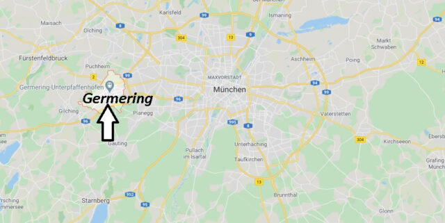 Wo liegt Germering (82110)? Wo ist Germering