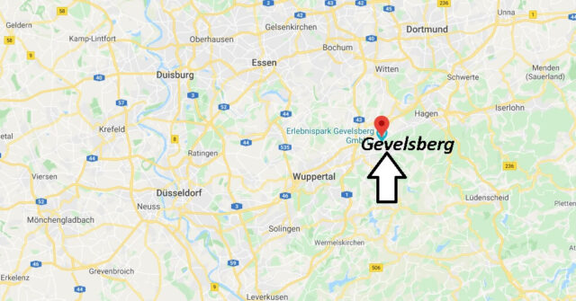 Wo liegt Gevelsberg (58285)? Wo ist Gevelsberg