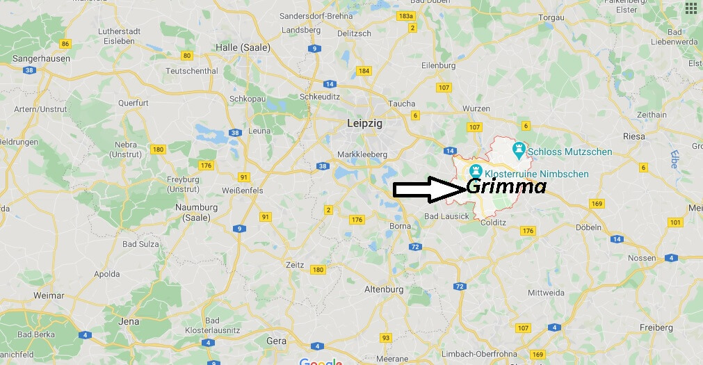 Wo liegt Grimma (04668)? Wo ist Grimma