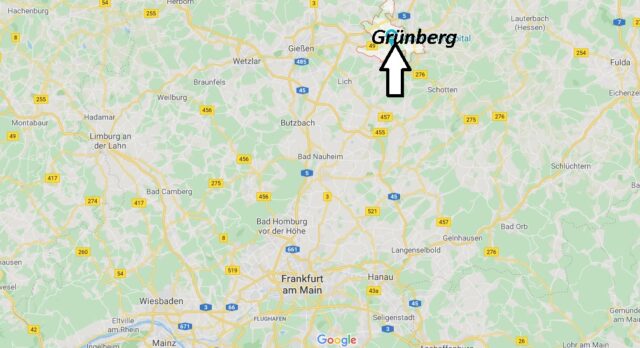 Wo liegt Grünberg (35305)? Wo ist Grünberg
