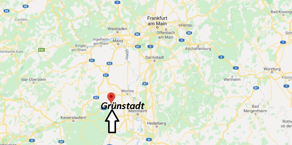 Wo liegt Grünstadt (67269)? Wo ist Grünstadt