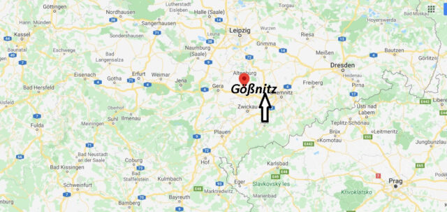 Wo liegt Gößnitz? Wo ist Gößnitz