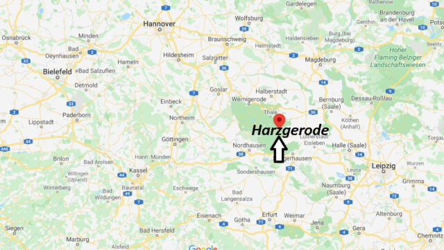 Wo liegt Harzgerode (06493)? Wo ist Harzgerode