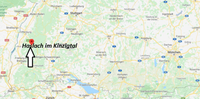 Wo liegt Haslach im Kinzigtal (77716)? Wo ist Haslach im Kinzigtal