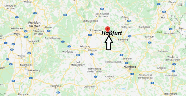 Wo liegt Haßfurt (97437)? Wo ist Haßfurt