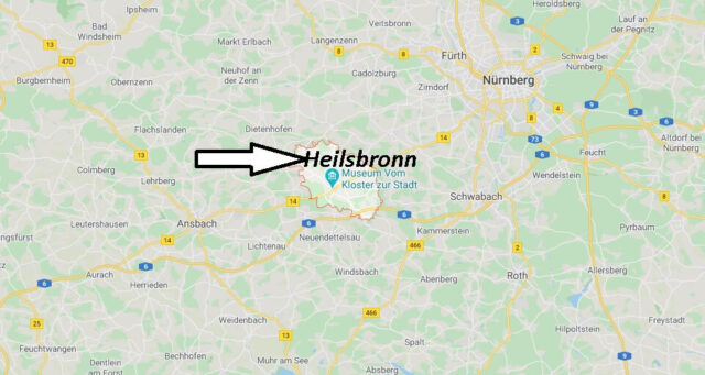 Wo liegt Heilsbronn (91560)? Wo ist Heilsbronn