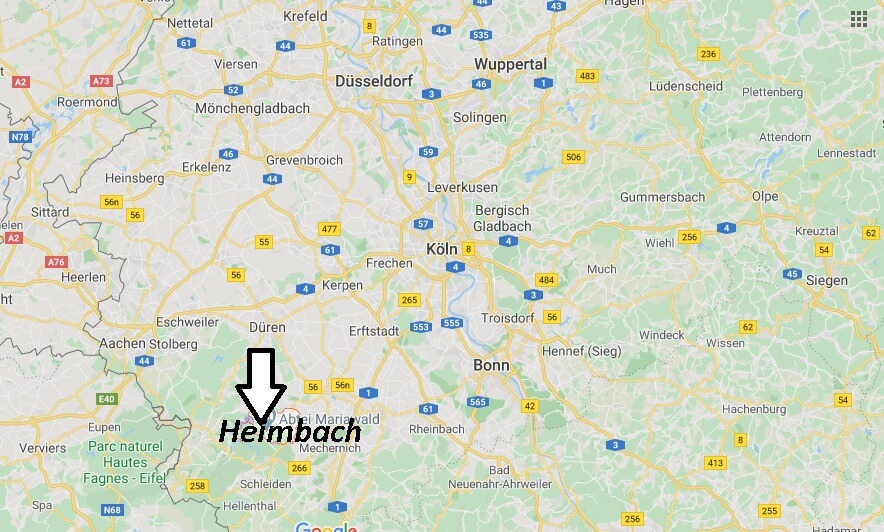 Wo liegt Heimbach (52396)? Wo ist Heimbach