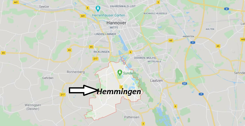 Wo liegt Hemmingen (30966)? Wo ist Hemmingen