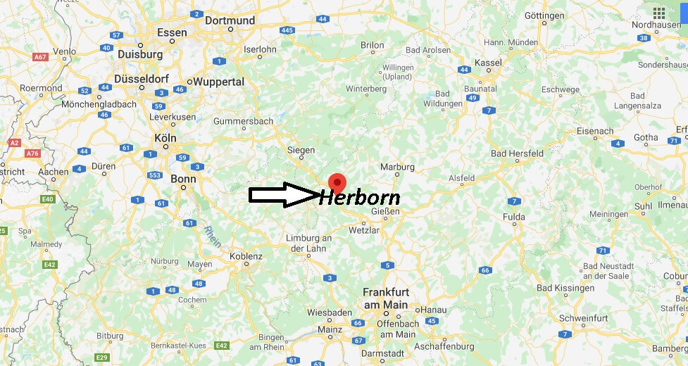 Wo liegt Herborn (35745)? Wo ist Herborn