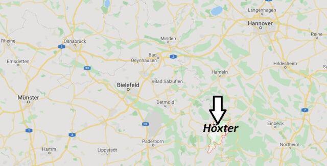 Wo liegt Höxter (37671)? Wo ist Höxter
