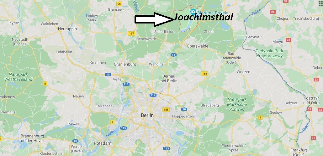 Wo liegt Joachimsthal (16247)? Wo ist Joachimsthal