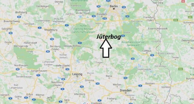 Wo liegt Jüterbog (14913)? Wo ist Jüterbog