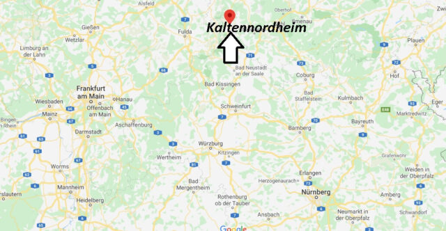 Wo liegt Kaltennordheim (36452)? Wo ist Kaltennordheim