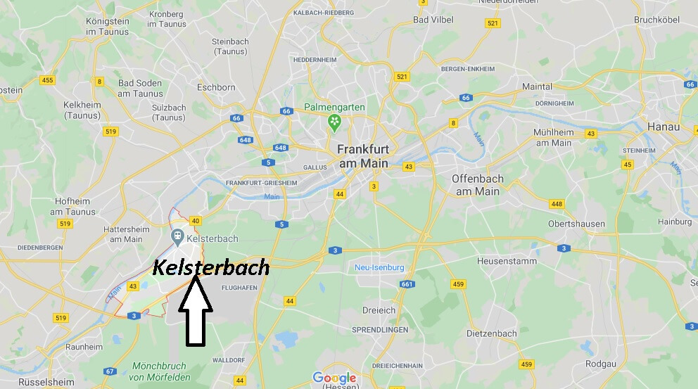 Wo liegt Kelsterbach (65451)? Wo ist Kelsterbach