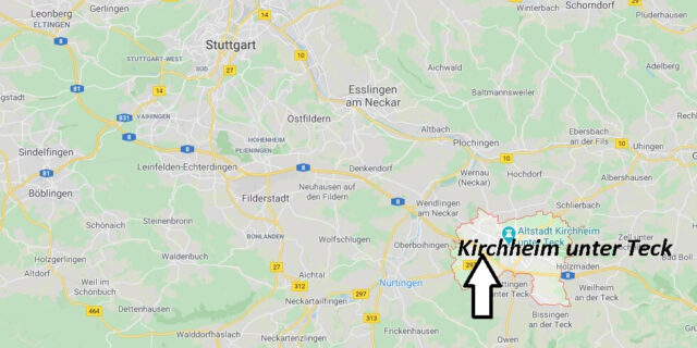 Wo liegt Kirchheim unter Teck (73230)? Wo ist Kirchheim unter Teck