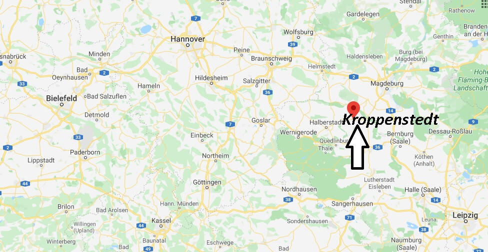 Wo liegt Kroppenstedt (39397)? Wo ist Kroppenstedt