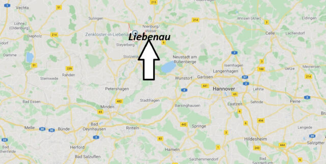 Wo liegt Liebenau? Wo ist Liebenau (Postleitzahl 31618)
