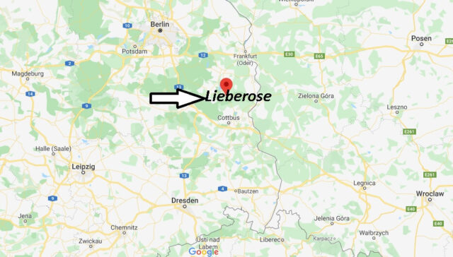 Wo liegt Lieberose? Wo ist Lieberose (Postleitzahl 15868)