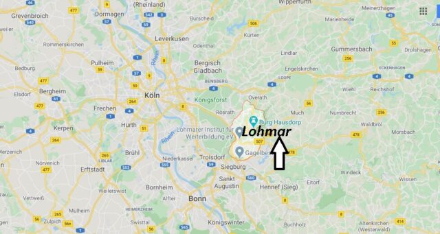 Wo liegt Lohmar - Wo ist Lohmar (Postleitzahl 53797)