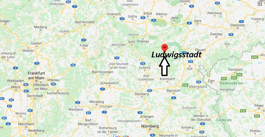 Wo liegt Ludwigsstadt? Wo ist Ludwigsstadt (Postleitzahl 96337)