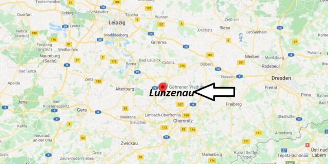 Wo liegt Lunzenau? Wo ist Lunzenau (Postleitzahl 09328)