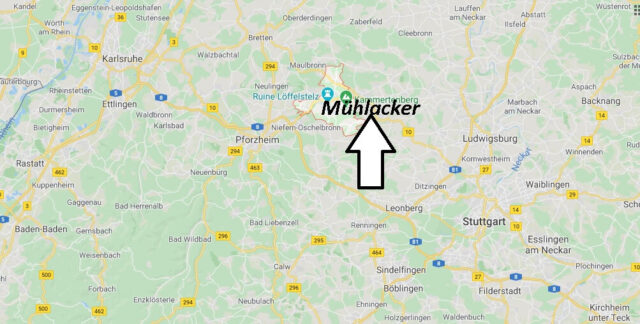Wo liegt Mühlacker -Wo ist Mühlacker (Postleitzahl 75417)