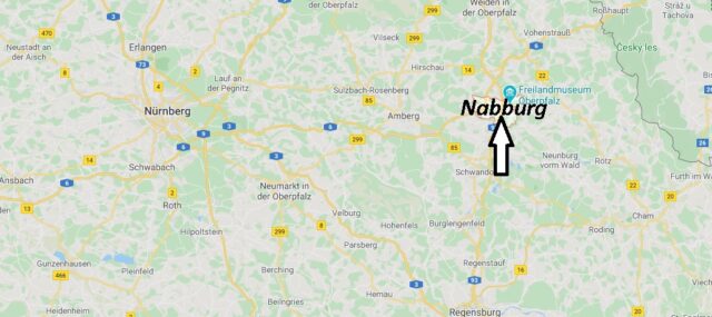 Wo liegt Nabburg - Wo ist Nabburg (Postleitzahl 92507)