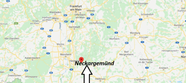 Wo liegt Neckargemünd - Wo ist Neckargemünd (Postleitzahl 69151)