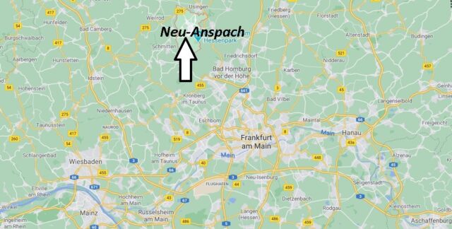 Wo liegt Neu-Anspach - Wo ist Neu-Anspach (Postleitzahl 61267)