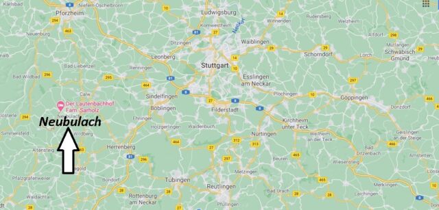 Wo liegt Neubulach - Wo ist Neubulach (Postleitzahl 75385)