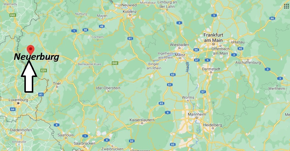 Wo liegt Neuerburg - Wo ist Neuerburg (Postleitzahl 54673)