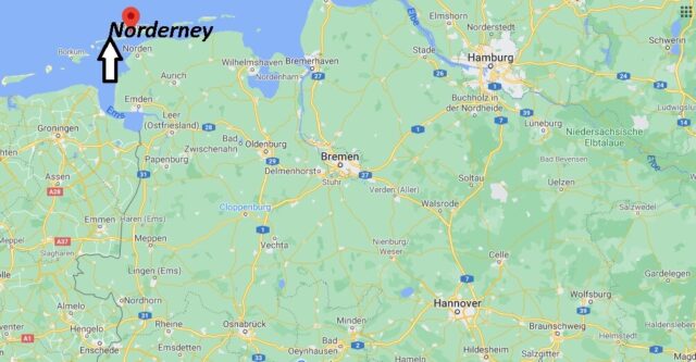 Wo liegt Norderney - Wo ist Norderney (Postleitzahl 26548)