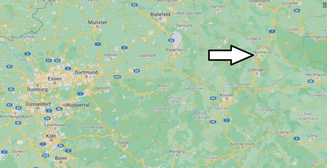 Wo liegt Northeim - Wo ist Northeim (Postleitzahl 37154)