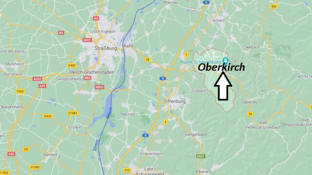 Wo liegt Oberkirch -Wo ist Oberkirch (Postleitzahl 77704)