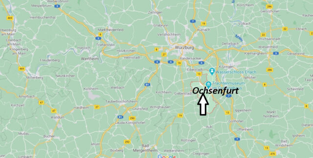 Wo liegt Ochsenfurt - Wo ist Ochsenfurt (Postleitzahl 97199)