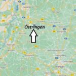 Wo liegt Östringen -Wo ist Östringen (Postleitzahl 76684)