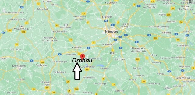 Wo liegt Ornbau - Wo ist Ornbau (Postleitzahl 91737)