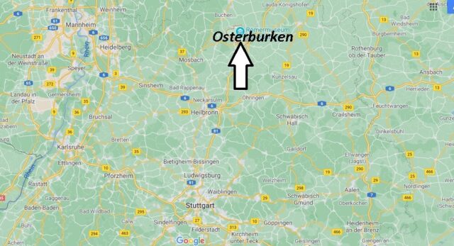 Wo liegt Osterburken -Wo ist Osterburken (Postleitzahl 74706)
