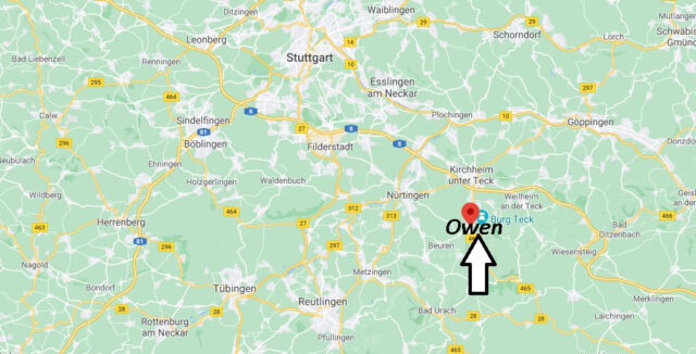 Wo liegt Owen- Wo ist Owen (Postleitzahl 73277)